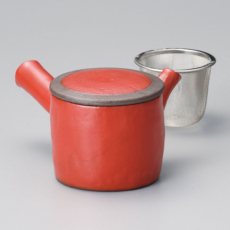 山万 45622-130 赤錆プリン急須(茶こし付) 1個（ご注文単位1個）【直送品】