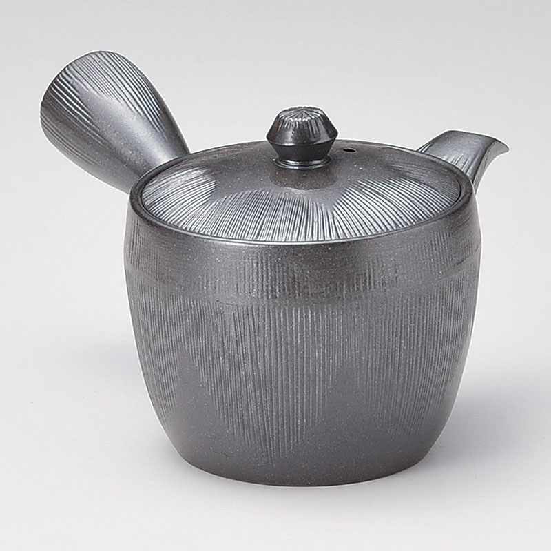 山万 45908-650 万古急須2千筋ようがん 丸網 1個（ご注文単位1個）【直送品】