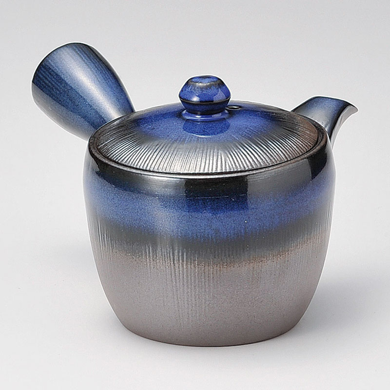 山万 45907-650 万古急須2千筋ナマコ巻 丸網 1個（ご注文単位1個）【直送品】