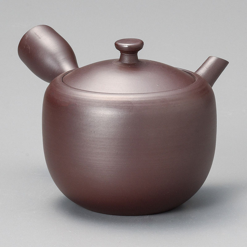 山万 45905-650 万古急須1.5ナツメ無地 まる 1個（ご注文単位1個）【直送品】