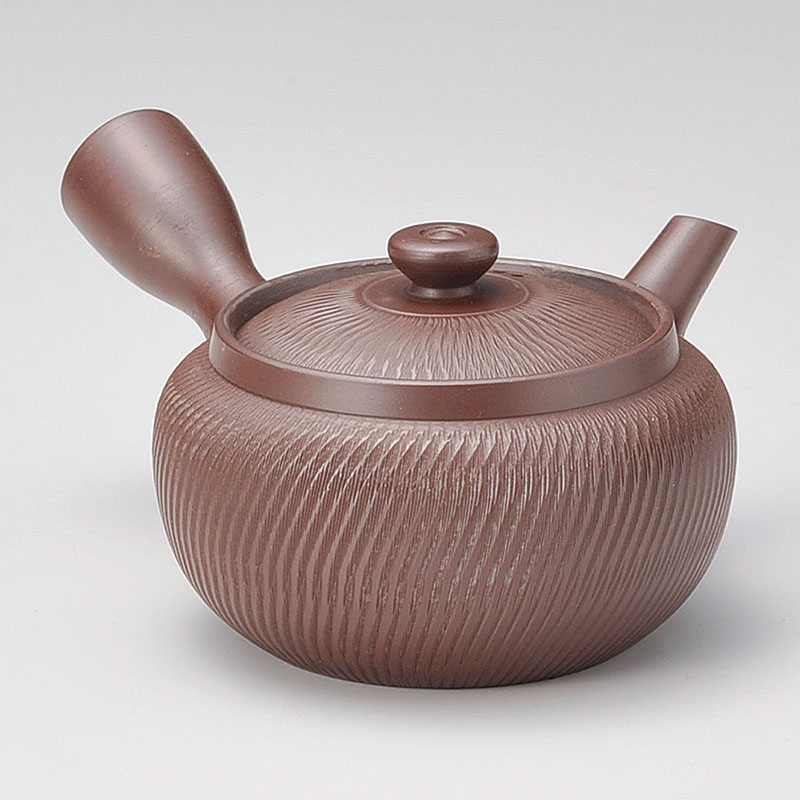 山万 45909-650 万古急須2紅梅形ビリ まるっと 1個（ご注文単位1個）【直送品】