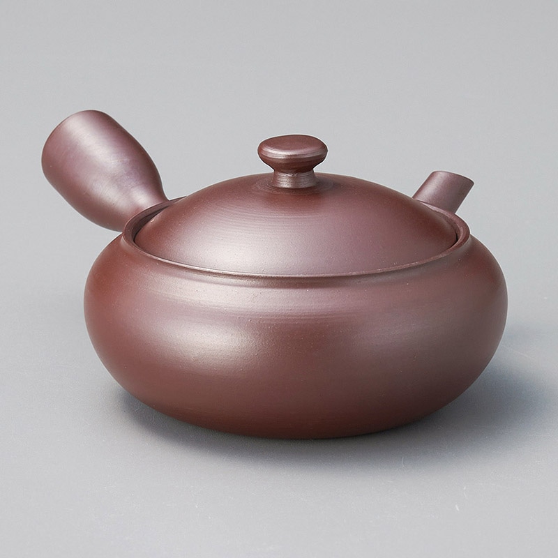 山万 45904-650 万古急須1.5平丸無地 まるっ 1個（ご注文単位1個）【直送品】