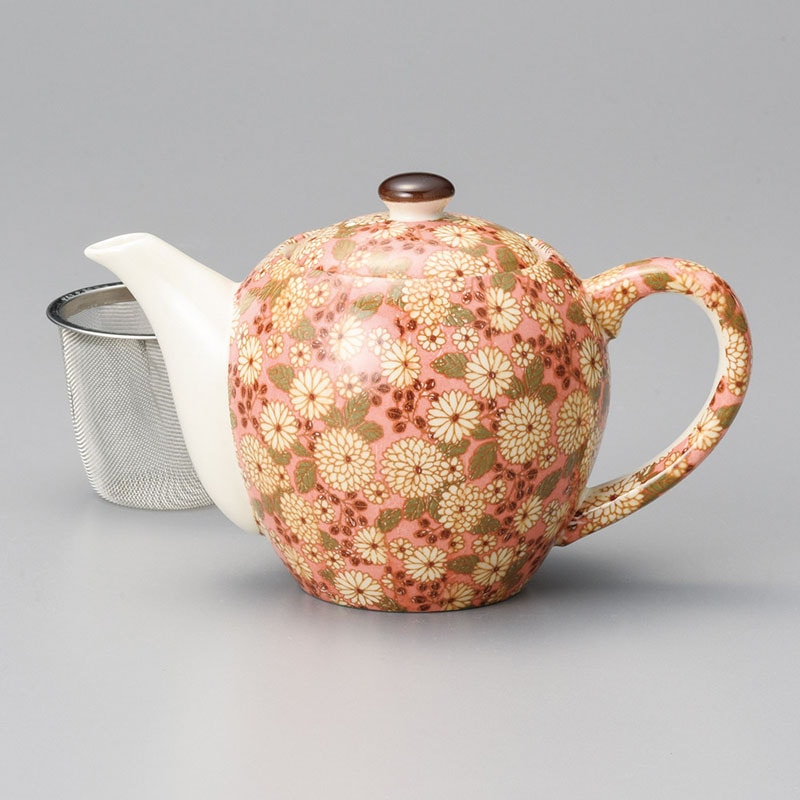 山万 46004-130 菊の小路ポット PI カゴアミ 1個（ご注文単位1個）【直送品】