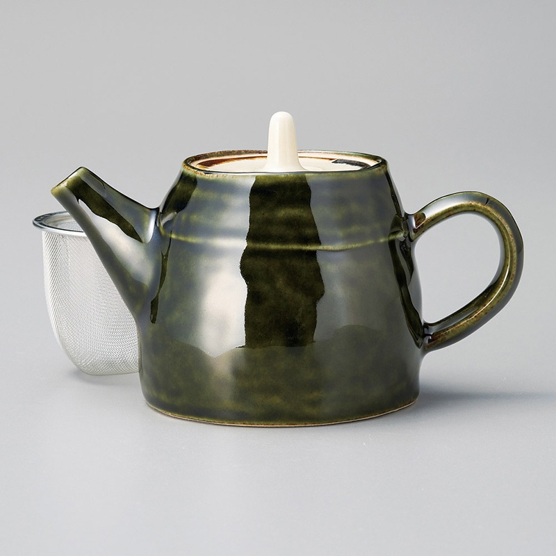 山万 46009-510 なじみ 鉄織部ポット 1個（ご注文単位1個）【直送品】