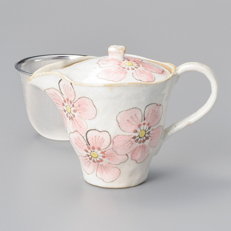 山万 46111-570 雪夢花ポット(大)P 1個（ご注文単位1個）【直送品】