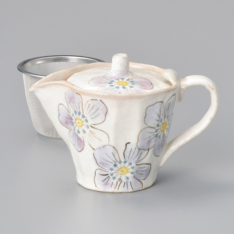 山万 46114-570 雪夢花ポット(小)紫 1個（ご注文単位1個）【直送品】