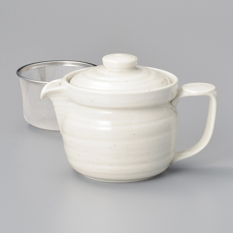 山万 46119-310 粉引広口SPポット 1個（ご注文単位1個）【直送品】