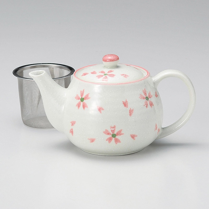 山万 46121-180 さくら淡雪軽量ポット(アミ付) 1個（ご注文単位1個）【直送品】