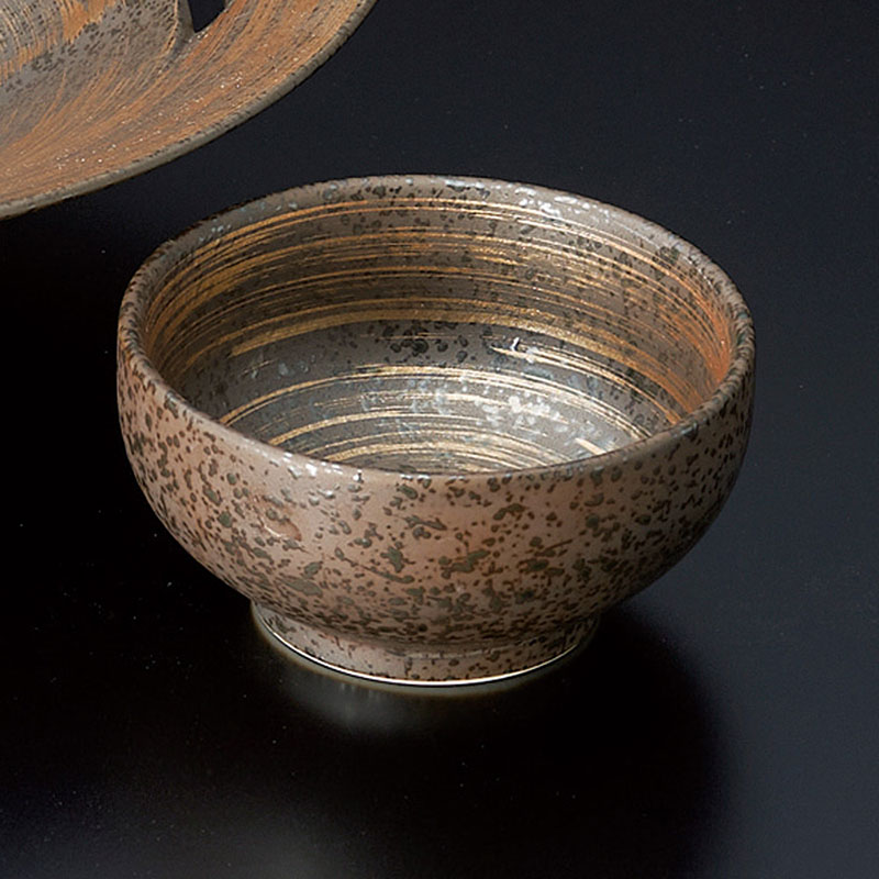 山万 46206-710 黒南蛮ブロンズ刷三方透千代口 1個（ご注文単位1個）【直送品】