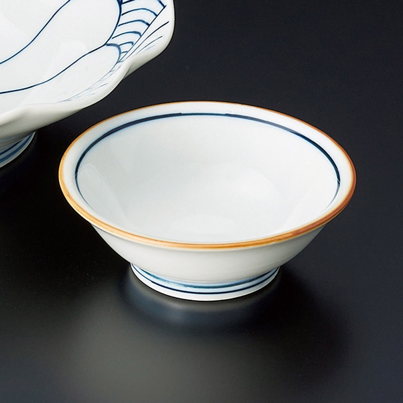 山万 46224-710 菊割青海波千代口(有田焼) 1個（ご注文単位1個）【直送品】