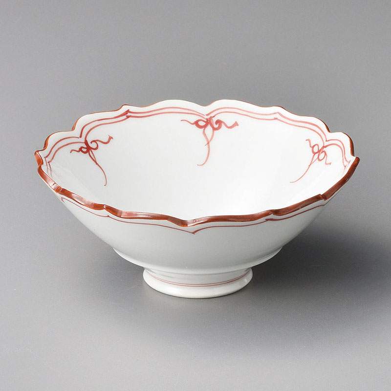 山万 46624-710 瓔珞紋高台中付(有田焼) 1個（ご注文単位1個）【直送品】