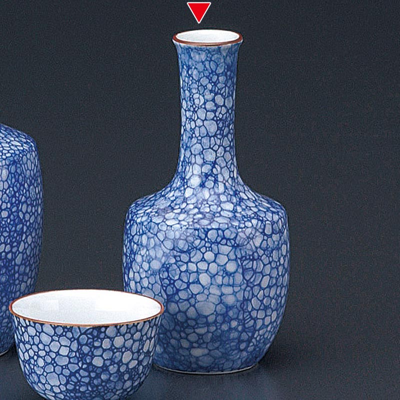 山万 46804-710 油滴1合徳利(有田焼) 1個（ご注文単位1個）【直送品】