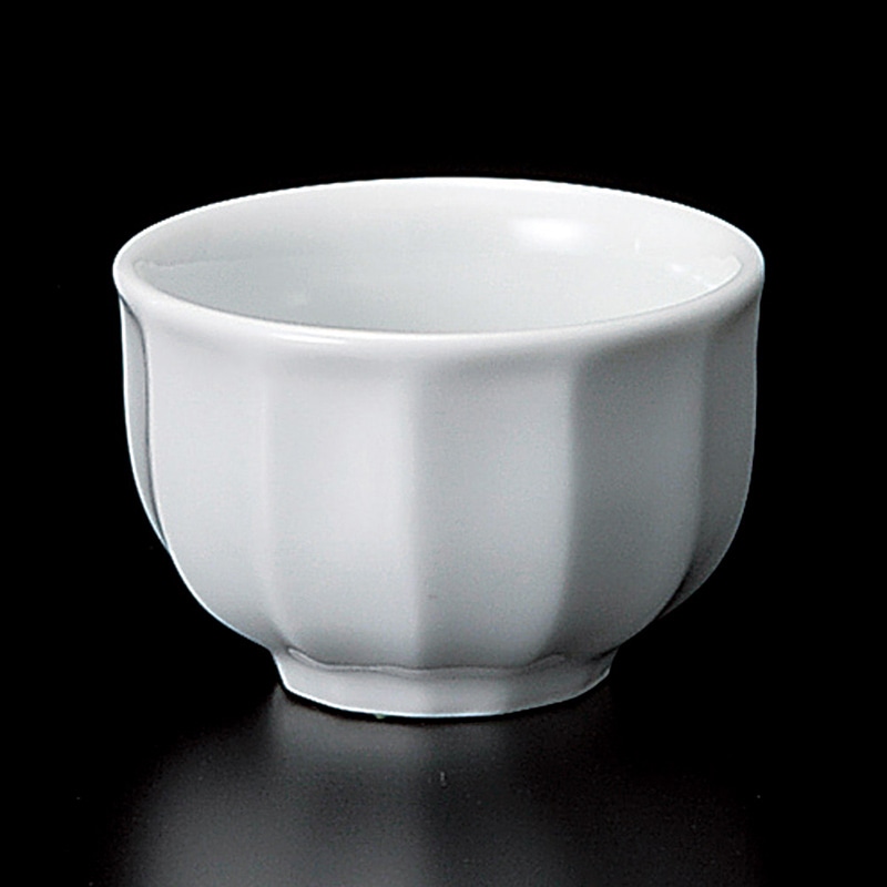 山万 46811-710 太白面取盃(有田焼) 1個（ご注文単位1個）【直送品】