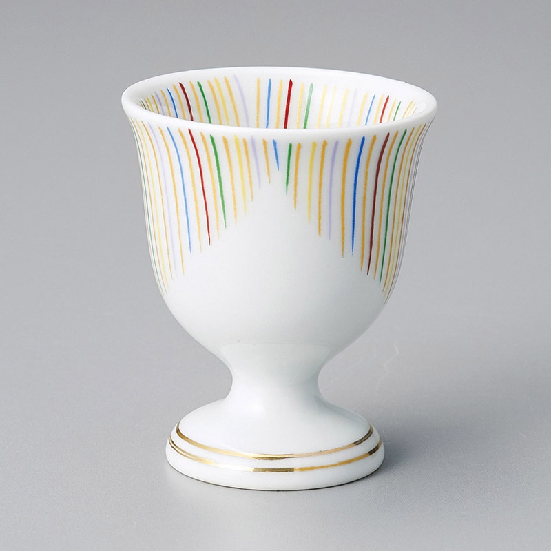 山万 46933-710 色彩十草食前酒(有田焼) 1個（ご注文単位1個）【直送品】