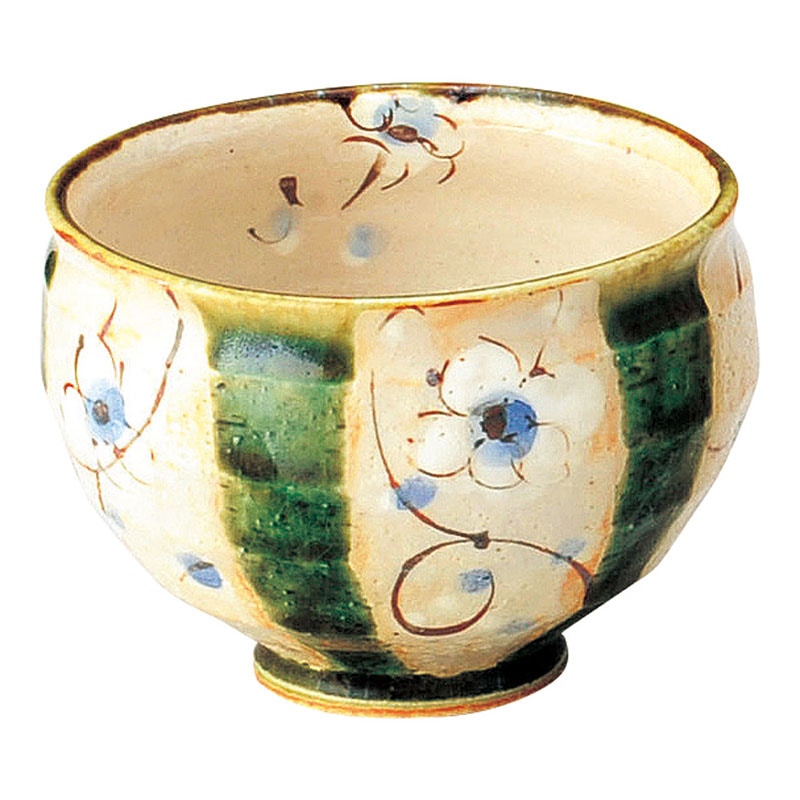 山万 47454-570 まほろば 織部たっぷり碗 1個（ご注文単位1個）【直送品】