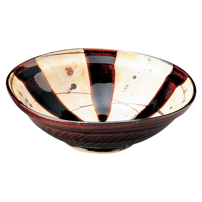 山万 47458-570 まほろば 飴釉鉢(小) 1個（ご注文単位1個）【直送品】