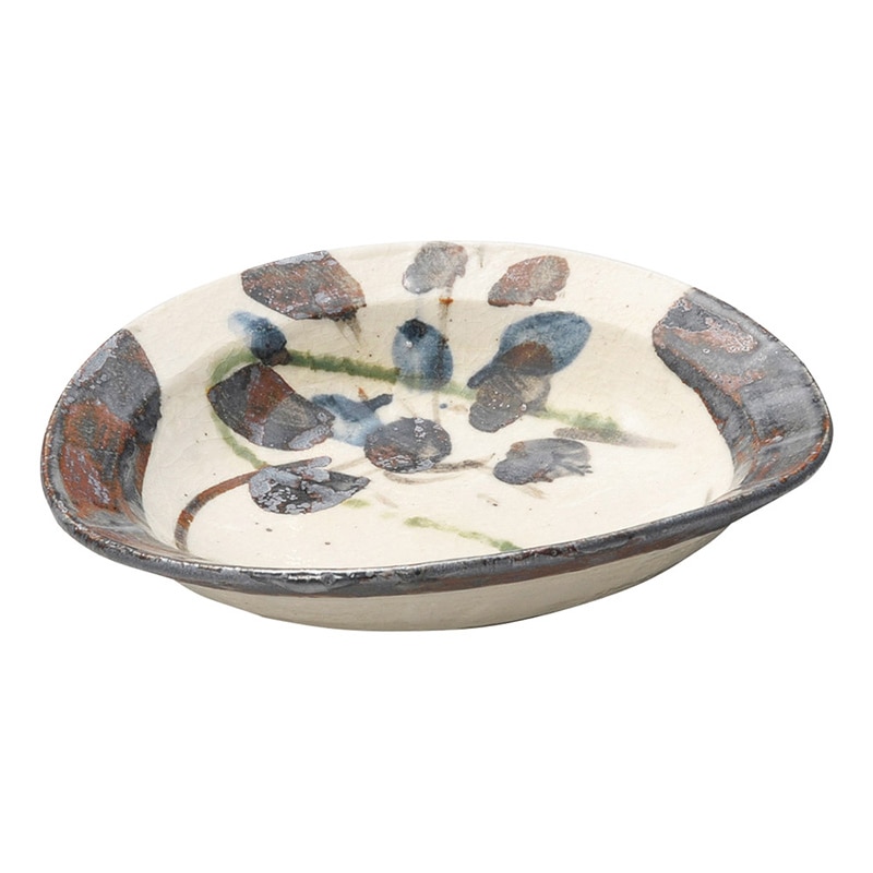 山万 47334-510 鼡志野かぶ おでん皿 1個（ご注文単位1個）【直送品】