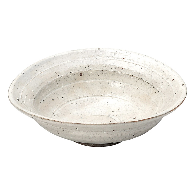 山万 47768-510 伊賀粉引 55ひねり鉢 1個（ご注文単位1個）【直送品】