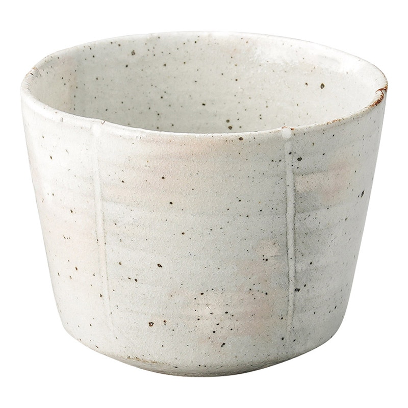 山万 47771-510 伊賀粉引 花型深向付 1個（ご注文単位1個）【直送品】