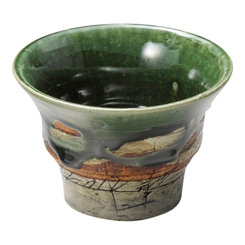 山万 47104-570 ピカソ 織部マルチカップ 1個（ご注文単位1個）【直送品】