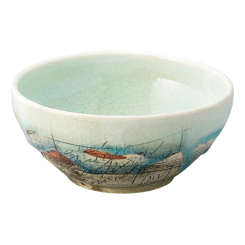 山万 47125-570 ピカソ トルコ釉カフェボール 1個（ご注文単位1個）【直送品】