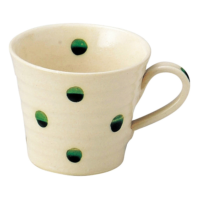 山万 47163-570 ドット 志野マグ 1個（ご注文単位1個）【直送品】