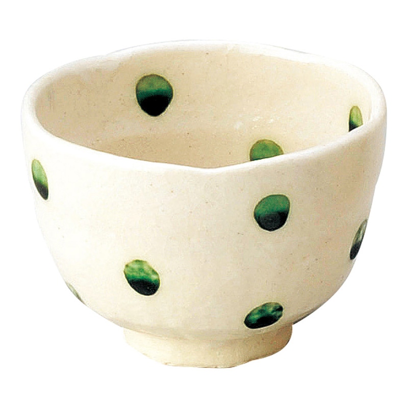 山万 47164-570 ドット 志野陶碗 1個（ご注文単位1個）【直送品】