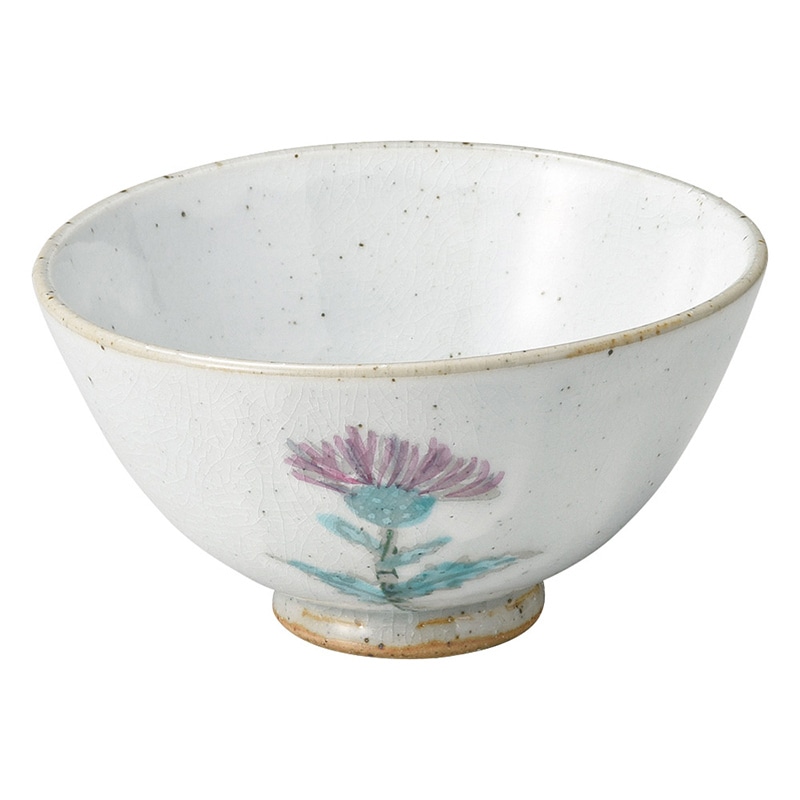 山万 47558-510 手描きあざみ 飯碗 小 1個（ご注文単位1個）【直送品】