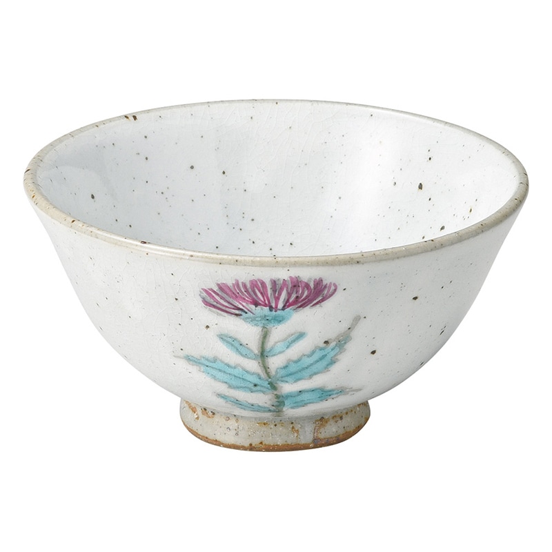 山万 47559-510 手描きあざみ 飯碗 大 1個（ご注文単位1個）【直送品】