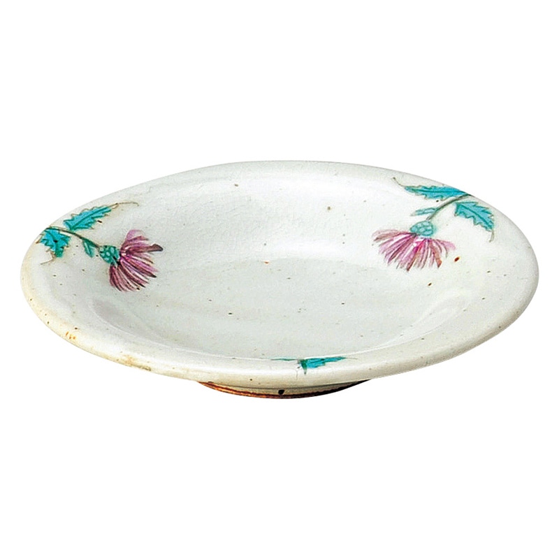 山万 47564-510 手描きあざみ デミタス碗皿 1個（ご注文単位1個）【直送品】