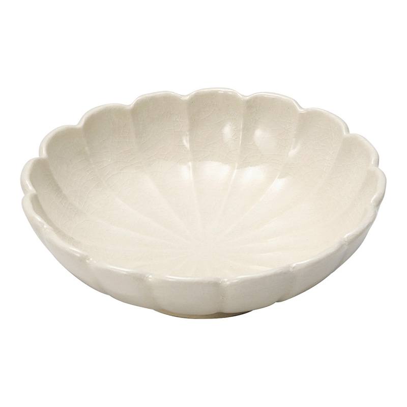 山万 47662-570 志野菊花 6.0中鉢 1個（ご注文単位1個）【直送品】