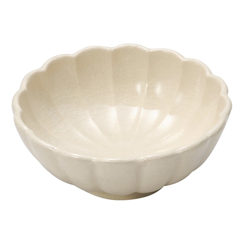 山万 47663-570 志野菊花 4.5小鉢 1個（ご注文単位1個）【直送品】