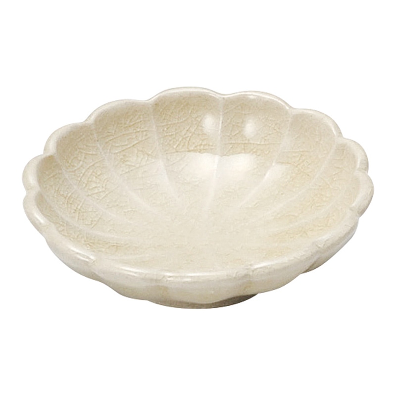 山万 47665-570 志野菊花 3.0皿 1個（ご注文単位1個）【直送品】