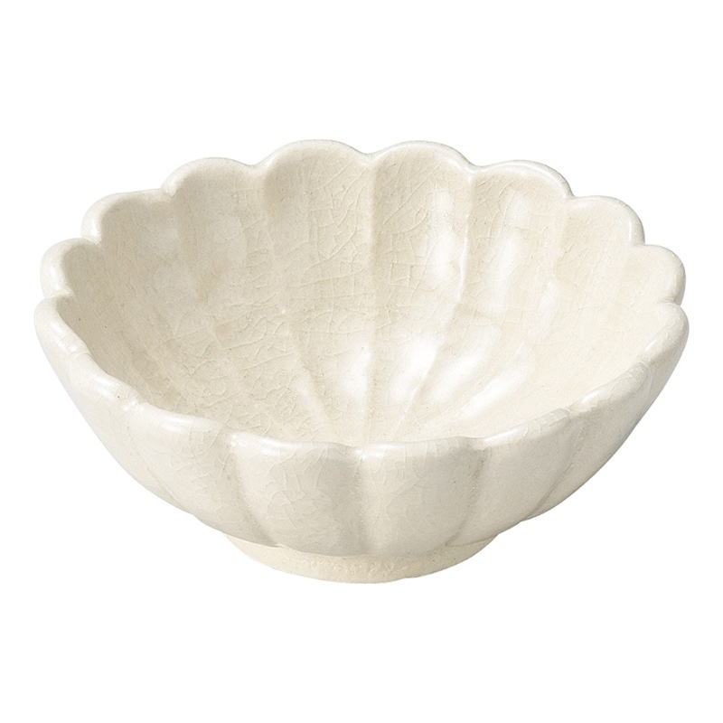 山万 47666-570 志野菊花 3.5小鉢 1個（ご注文単位1個）【直送品】