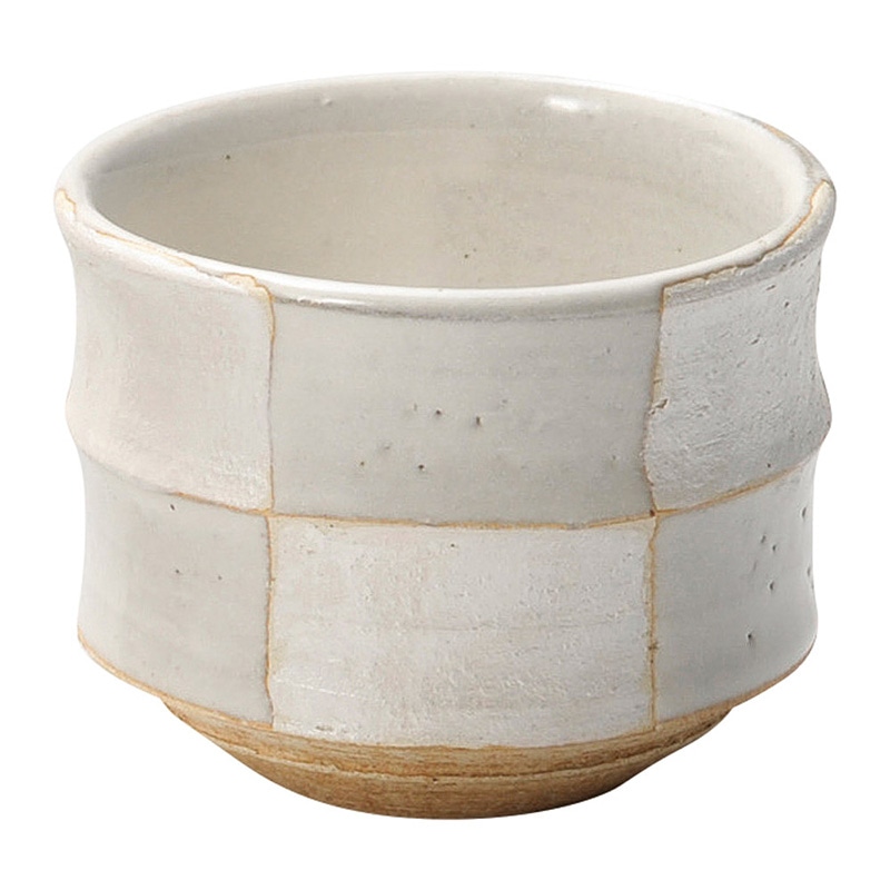 山万 47738-510 銀彩市松 白釉切立小鉢 1個（ご注文単位1個）【直送品】