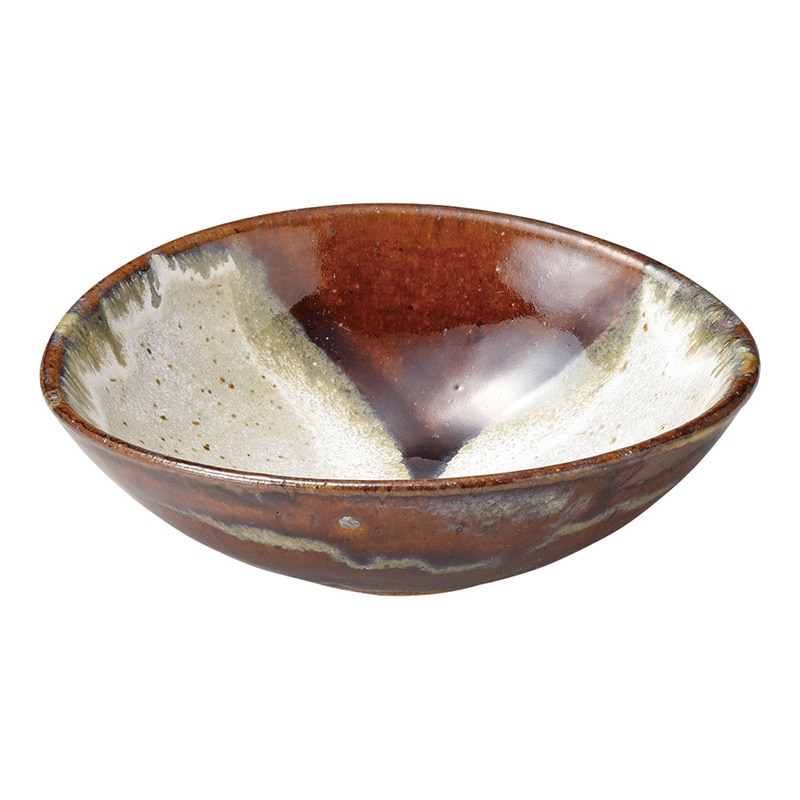 山万 47708-510 朝鮮唐津 たわみ小鉢 1個（ご注文単位1個）【直送品】