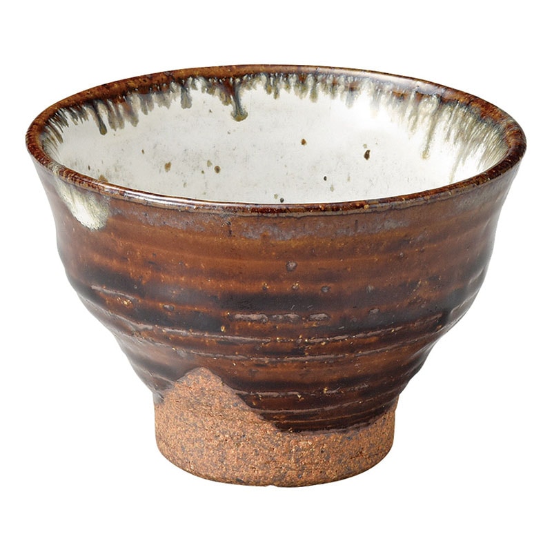 山万 47709-510 朝鮮唐津 切高台煎茶 1個（ご注文単位1個）【直送品】