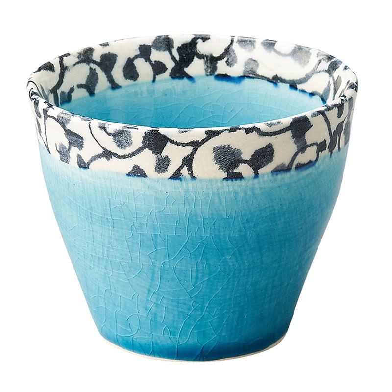 山万 47514-510 唐草トルコ カップ 1個（ご注文単位1個）【直送品】