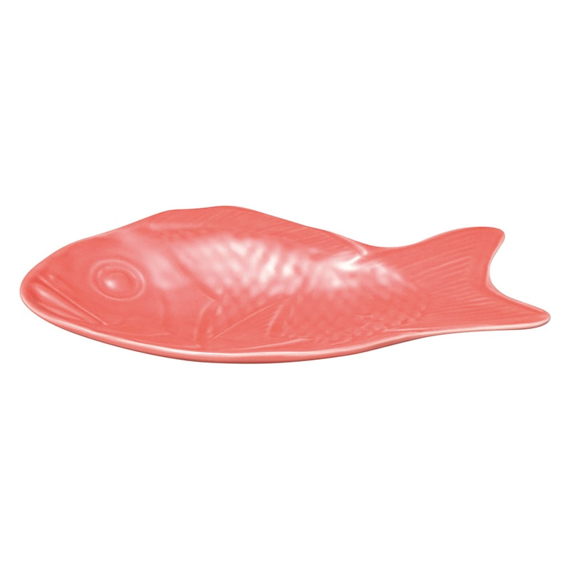 山万 48261-730 ニッポン 鯛 ナマス皿 赤  1個（ご注文単位1個）【直送品】