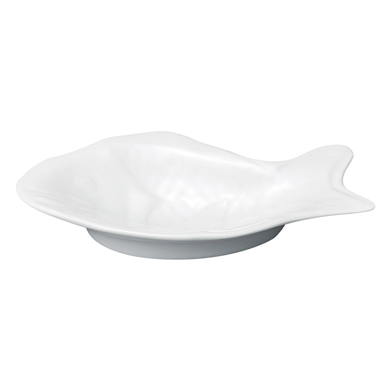 山万 48264-730 ニッポン 鯛 おてもと皿 白 1個(ご注文単位1個)【直送品】