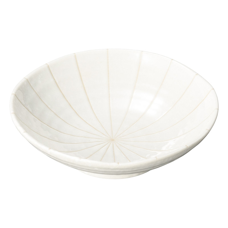 山万 50808-190 十草 (粉引)5.5浅鉢 1個（ご注文単位1個）【直送品】