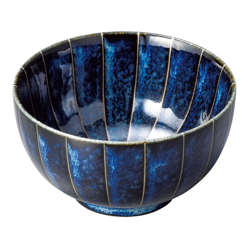 山万 50818-190 十草 (窯変紺)多用碗 1個（ご注文単位1個）【直送品】