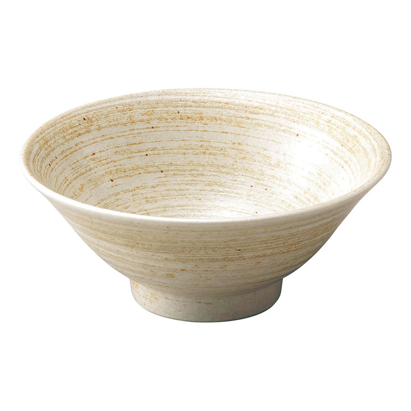 山万 49068-170 立春刷毛目 6.5そば丼 1個（ご注文単位1個）【直送品】