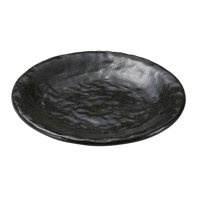 山万 48309-180 黒つゆ 4.5皿 1個（ご注文単位1個）【直送品】