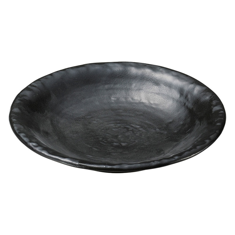 山万 48314-180 黒つゆ 10.0皿 1個（ご注文単位1個）【直送品】