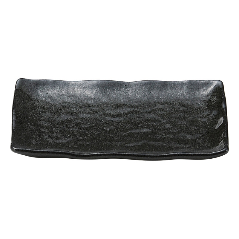 山万 48315-180 黒つゆ 串皿 小 1個（ご注文単位1個）【直送品】