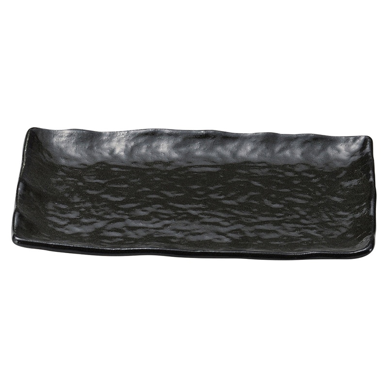 山万 48316-180 黒つゆ 串皿 大 1個（ご注文単位1個）【直送品】