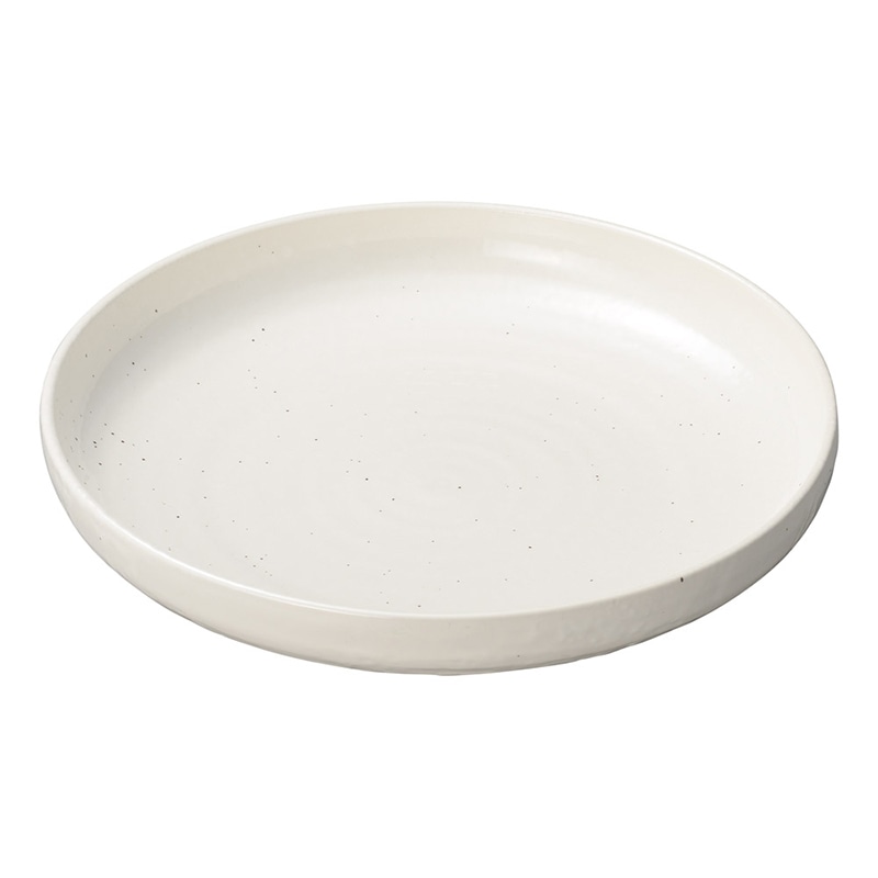 山万 48720-020 白粉引 切立尺盛鉢 1個（ご注文単位1個）【直送品】