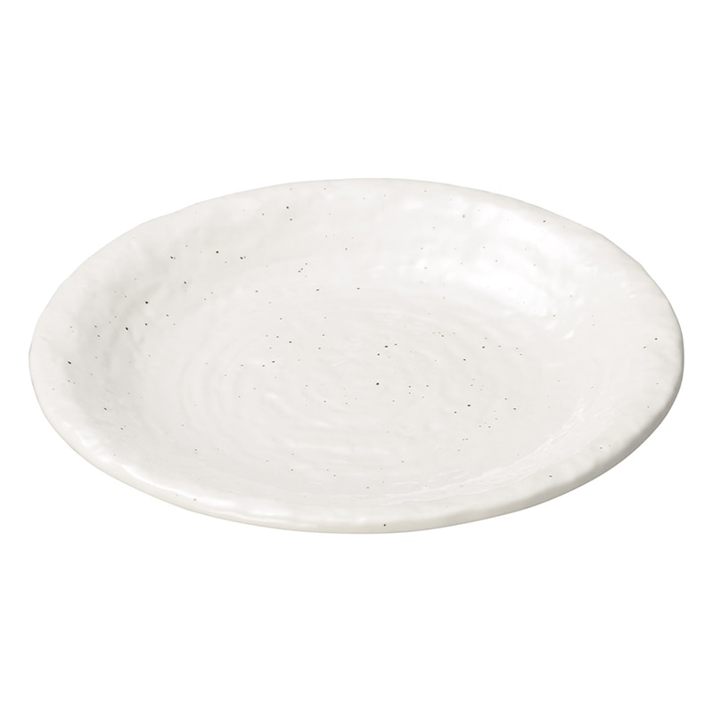 山万 48736-020 白粉引 9.0皿 1個（ご注文単位1個）【直送品】