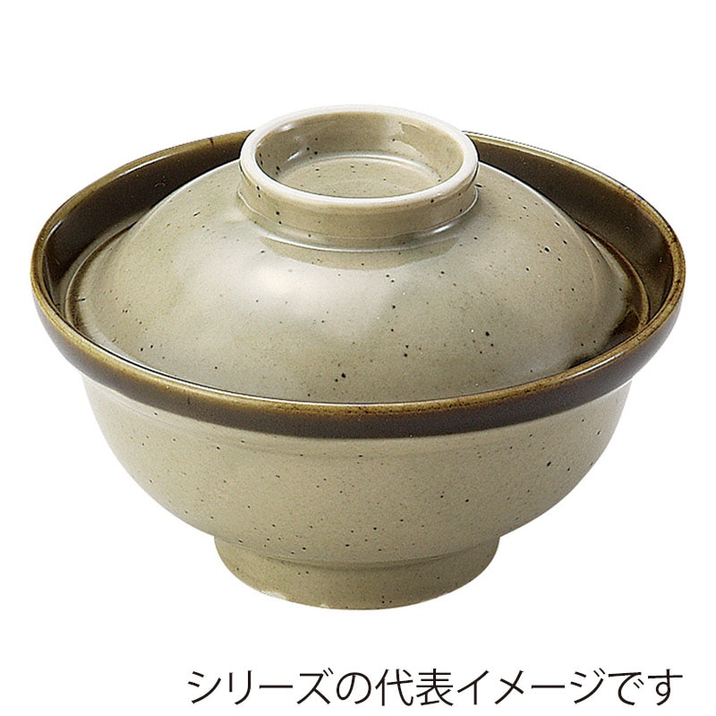 山万 48609-020 新益子 蓋付丼 1個（ご注文単位1個）【直送品】